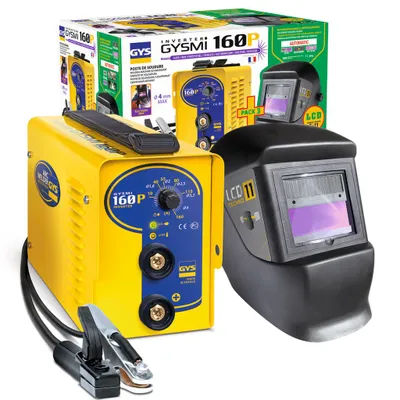 Immagine prodotto di GYS Inverter di saldatura ad elettrodi GYSMI 160P con LCD Techno 11 10-160 A