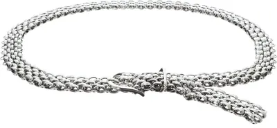 Produktbild von Vanzetti Gürtel Chain Belt 25 mm W115 Silver Shiny silberfarben