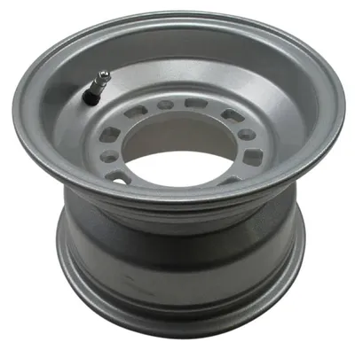 Produktbild von Tongjian Strassenbuggy 150 250 Felge vorn 8x5,5 silber Rad Alufelge 6.000.142 Motorroller.de Eppella ECM TBM Twister Hammerhead Wangye Kasea Buggy