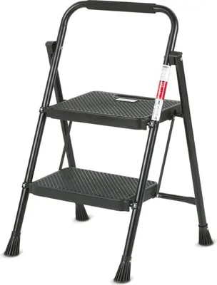 Image de LAMART EUROSTEP Escalier pliant en acier, 2 marches LT8096
