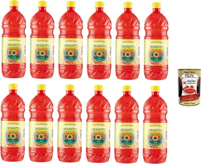Produktbild von De Santis FriggiDor 12x1lt + Italian Gourmet Polpa di Pomodoro 400g