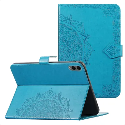 Produktbild von imoshion Mandala Klapphülle Samsung Galaxy Tab S11 Ultra - Türkis