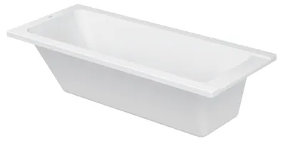 Productafbeelding van Duravit inbouwbad D-CODE, rechthoekig, wit, 160 x 70 x 42 cm