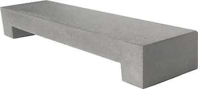 Produktbild von Beton Hohlblockstufe grau 100 cm x 32 cm x 16 cm