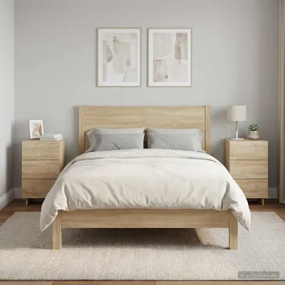 Immagine prodotto di vidaXL, comodini, 2 pezzi, effetto legno Sonoma, 33,5 x 34,5 x 60 cm, materiale composito di legno