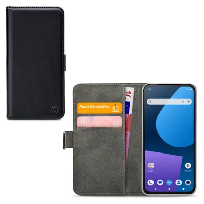 Image de MobilizePolyuréthaneLeather Book Case Black Fairphone 5