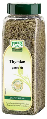 Zdjęcie produktu dla Tymianek Fuchs natarty lekko gorzką ziemisto-dymną nutą 175g