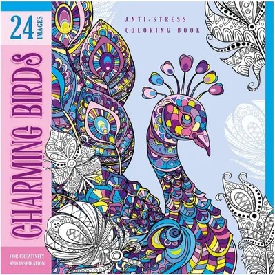 Produktbild von Kolorowanka Antystresowa 200X200 12 Charming Birds