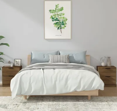 Produktbild von VidaXL 817038, Eiche, Holz, 450 mm, 390 mm, 500 mm, 2 Stück(e)