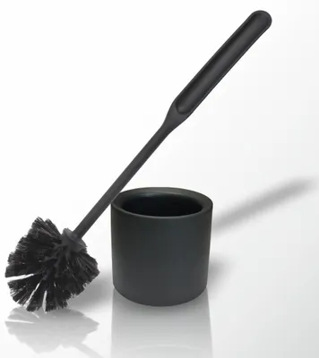 Image de Brosse WC - 35 x 11 cm - Noire