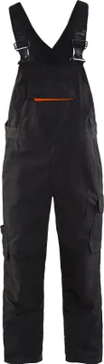 Produktbild von Blakläder Latzhose 2695 1330 in div. Farben, Farbe:schwarz/rot, Größe:46