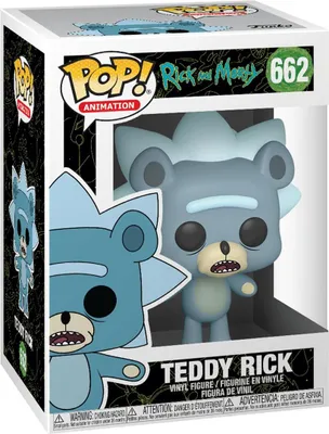 Produktbild von Rick and Morty - Teddy Rick 662 - Funko Pop! - Vinyl Figur