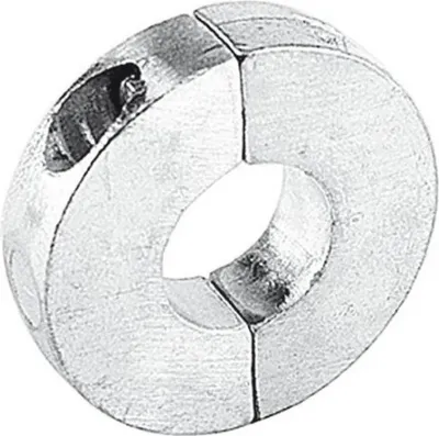 Immagine prodotto di Talamex Anodo piatto di zinco Per albero argento 30 mm Argento 30 mm