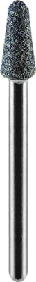Immagine prodotto di Pietra abrasiva GRAPHITE conica, gambo 3,2 mm, ossido di alluminio, 3 pezzi