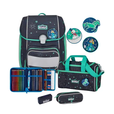 Produktbild von Scout Scout Genius Exklusiv LED - Schulranzen Set 4tlg.