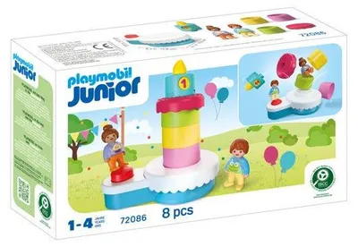 Image de PLAYMOBIL Junior 72086 Gâteau d'anniversaire