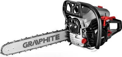 Zdjęcie produktu dla GRAPHITE Pilarka łańcuchowa spalinowa 2kW (2.7KM), prowadnica 18" (450 mm)