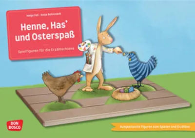Produktbild von Henne, Has' und Osterspaß. Erzählschienen-Figurenset