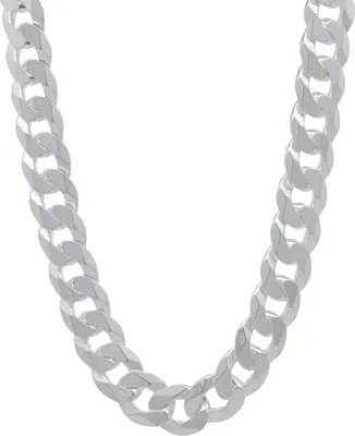 Produktbild von Silberkette Panzerkette Länge 55cm - Breite 7,8mm - 925 Silber