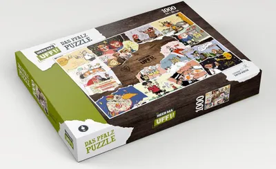 Immagine prodotto di Heer Ma Uff!!! - Puzzle del Palatinato - 1000 pezzi