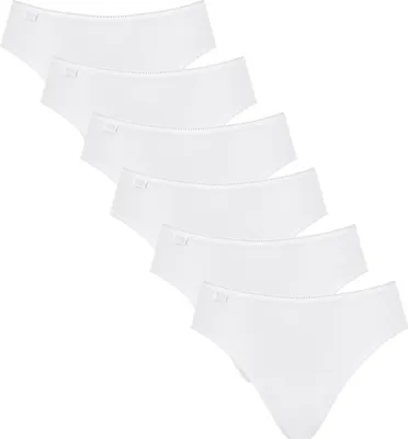 Produktbild von sloggi 6er Pack 24/7 Baumwolle Tai Slip Perfekter Sitz, Mit feinen Details, Angenehm auf der Haut
