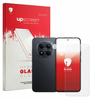 Produktbild von upscreen Schutzglas für Xiaomi Redmi Note 15 Pro 5G (Display+Kamera) Schutzfolie Panzer Folie Glas Display Schutz klar