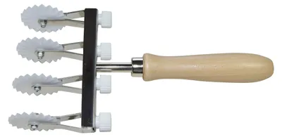 Produktbild von Verstellbarer Teigschneider mit 4 Glatten Messern