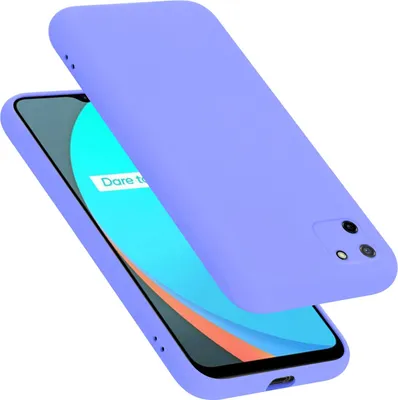 Produktbild von Cadorabo Schutzhülle für Realme C11 2020 Hülle in Lila Handyhülle Case Cover TPU Etui