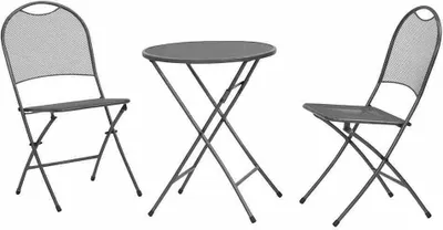 Produktbild von MWH Café Latte Balkonmöbelset, 3 tlg. 478169