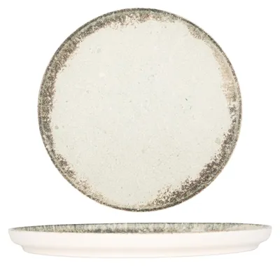 Image de Assiette plate Kütahya Porselen - Rustiground - Porcelaine - 27 cm