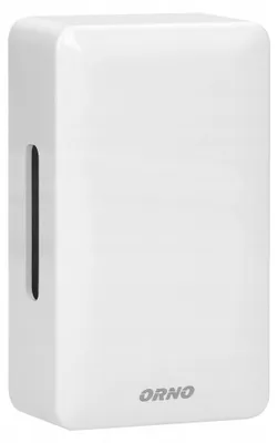 Obrázok produktu pre Dvojfarebný elektromechanický zvonček BREVIS MINI AC, 230 V, biely