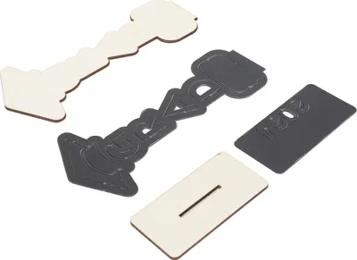 Image de Ornement en bois, décoration polyvalente pour véranda, balcon, salon, chambre à coucher, noir