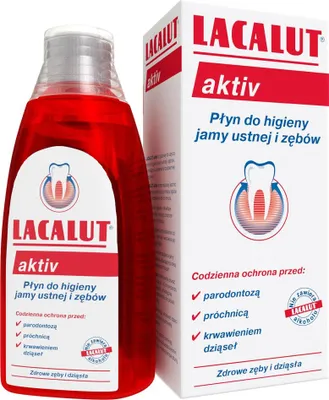 Produktbild von Lacalut Aktiv Mundwasser 300 ml