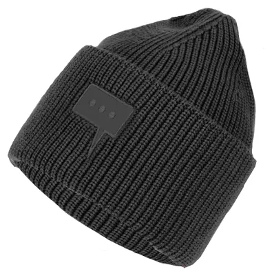 Produktbild von P.A.C. PAC Ecovo Merino Beanie BLACK BLACK -