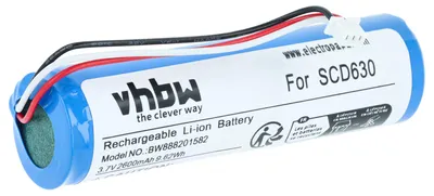 Produktbild von vhbw Akku Ersatz für Philips NTA3459-4, NTA3460-4 für Babyphone Babytalker (2600 mAh, 3,7 V, Li-Polymer)