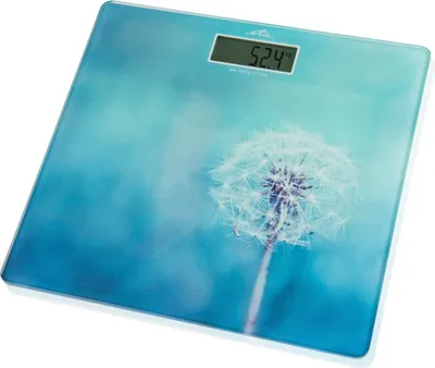 Image de ETA Eta 178090040 Pèse-personne Square Blue Pèse-personne électronique