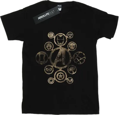 Produktbild von Marvel - "Avengers Infinity War" T-Shirt für Damen BI10841 (M) (Schwarz)