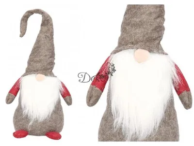 Obrázek produktu pro Trpaslík, Skrček, Mikuláš, Sváteční Postavička, Velký, 45 Cm