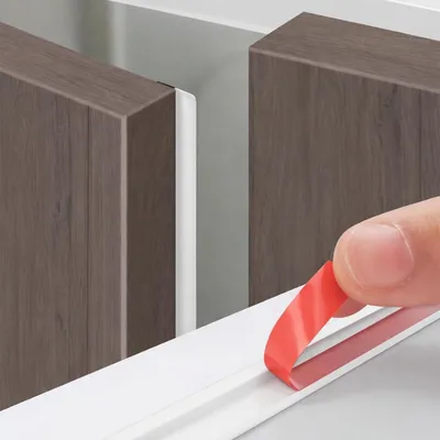 Imagen del producto de Cinta de sellado de espuma autoadhesiva, flexible, de 2,8 metros, para ventanas y puertas