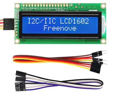 Obrázok produktu pre LCD displej 1602 s rozhraním I2C, sériový displej 16x2