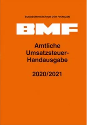 Immagine prodotto di Amtliche Umsatzsteuer-Handausgabe 2020/2021