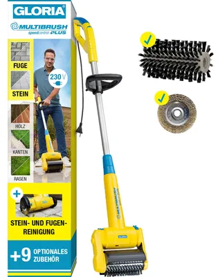 Produktbild von GLORIA MultiBrush speedcontrol PLUS | Elektrische Reinigungsbürste 230V