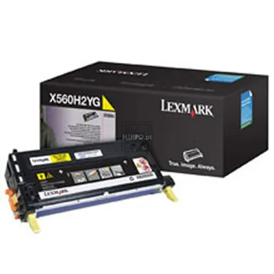 Produktbild von Lexmark Toner gelb 10000 Seiten für X560