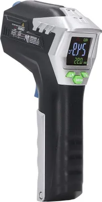 Produktbild von Infrarot-Thermometer mit LCD, Automat-Aus, Niedrigbatterie-Anzeige, hochgenau
