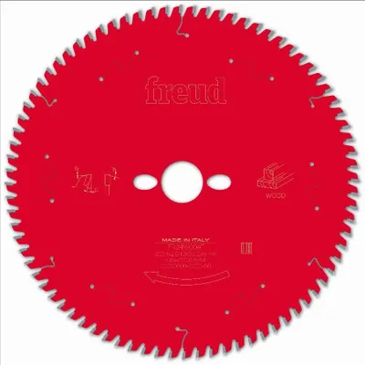 Image de Lame pour scie circulaire portative FREUD - Ø254 2,6/1,8 AL30 Z80 BA 5° - F03FS09781 -FR24W004T