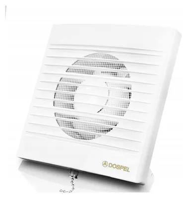 Obrázok produktu pre 150 mm (6" ) Tichý kúpeľňový ventilátor s výsuvnou šnúrou a napájacím káblom