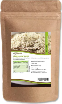 Produktbild von Mynatura Süßmolkepulver - 1Kg