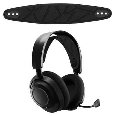 Produktbild von kwmobile Ersatz Bügelpolster kompatibel mit SteelSeries Arctis NOVA PRO / NOVA 7P / NOVA 7X Kopfbügel - Kopfbügelpolster aus Nylon - Kopfhörer Ersatz