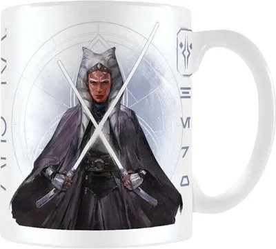 Image de Star Wars : Ahsoka - Tasse à café "Celestial Force", Pod PM7628 (taille unique) (Blanc/Noir)