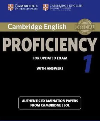 Productafbeelding van Cambridge English Proficiency 1 for Updated Exam Student's Book with Answers